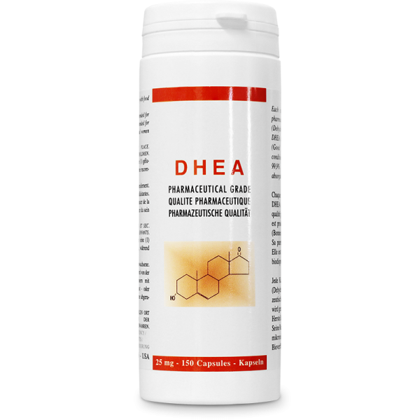 DHEA 25 mg, aide à maintenir un équilibre hormonal et à réduire les effets du vieillissement