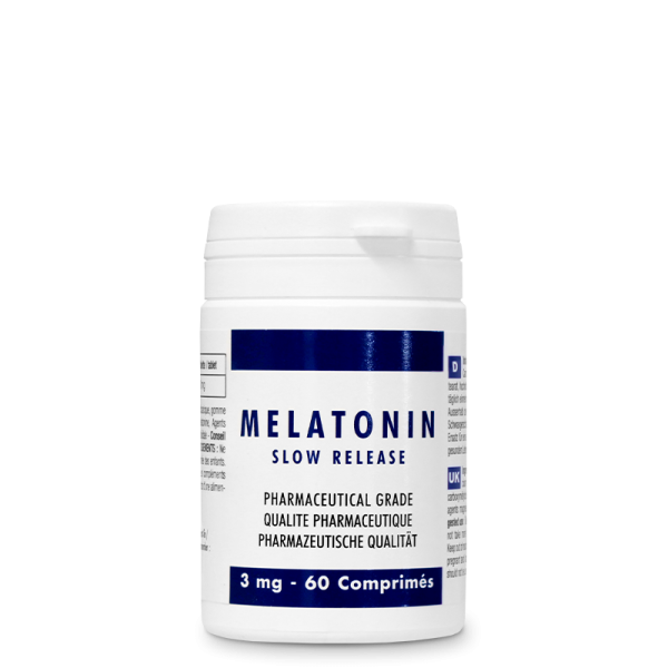 Mélatonine 3 mg - 60 comprimés (action prolongée)