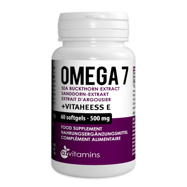 Omega-7 500 mg - 60 capsules molles