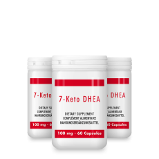 7-Keto DHEA 100 mg - 3 x 60 gélules
