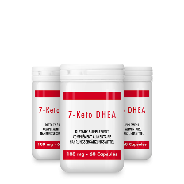 7-Keto DHEA 100 mg - 3 x 60 gélules