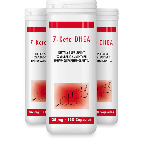 7-Keto DHEA 25 mg - 3 x 150 gélules