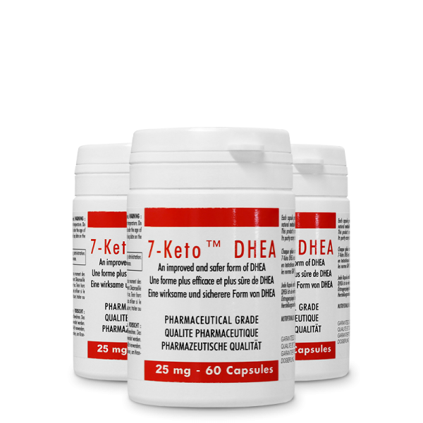 7-Keto DHEA 25 mg - 3 x 60 gélules