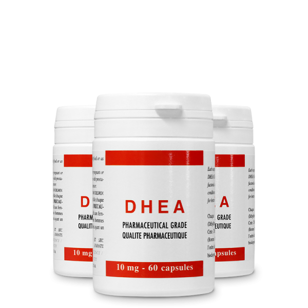 DHEA 10 mg - 3 x 60 gélules