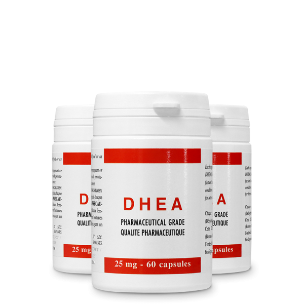 DHEA 25 mg - 3 x 60 gélules