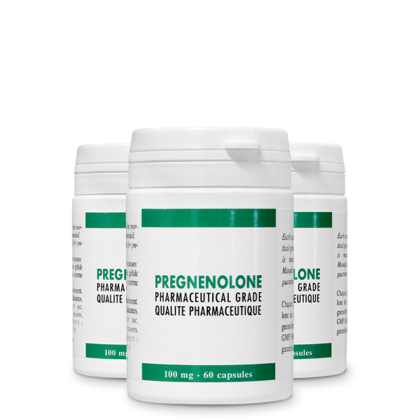 Prégnénolone 100 mg - 3 x 60 gélules